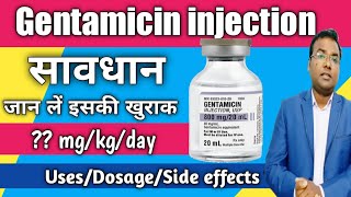 Pharmacology 743 a Aminoglycoside Streptomycin Gentamicin Tularemia Concentration Post Antibiotic [upl. by Peony]