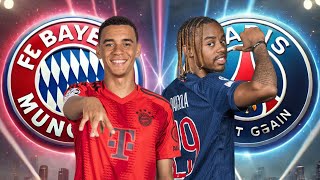 BAYERN MUNICH VS PARIS SAINTGERMAIN CHAMPIONS LEAGUE [upl. by Jayson]