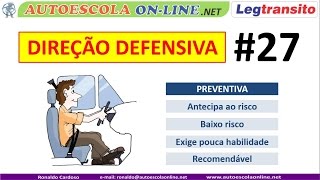 DIREÇÃO DEFENSIVA  Preventiva e Corretiva Automatismos [upl. by Ahsikan]