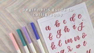 how to beginners guide to calligraphy [upl. by Germayne]