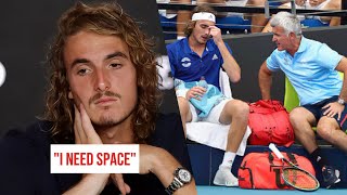 Whats Happening to Stefanos Tsitsipas [upl. by Yrrat]