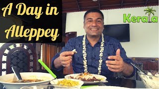 Alleppey Alappuzha Kerala Backwaters Episode 11 Houseboat tour Karimeen street food [upl. by Pallaten]