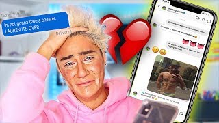 CATFISHING my Girlfriend to see if she cheats you wont believe this [upl. by Kohcztiy]