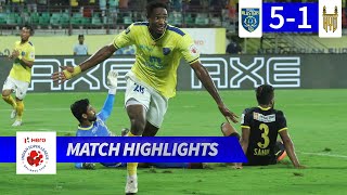 Kerala Blasters FC 51 Hyderabad FC  Match 52 Highlights  Hero ISL 201920 [upl. by Sofie811]