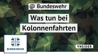 YNSIDER  Was tun bei Kolonnenfahrten  Bundeswehr [upl. by Job905]