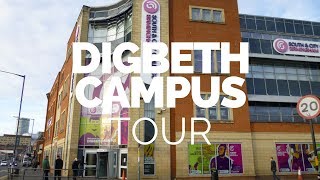 Digbeth Campus Tour  South and City College Birmingham 2018 [upl. by Nirda]