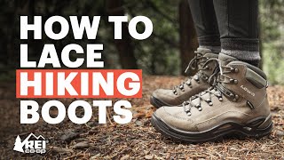 How to Lace Hiking Boots [upl. by Travis]