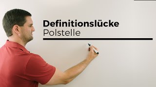 Definitionslücke Polstelle Hebbare Lücke Übersicht  Mathe by Daniel Jung [upl. by Alaster446]