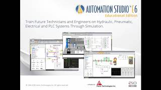 Pneumatic and ElectroPneumatic How to use library in Automation Studio™ [upl. by Assirol809]