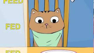 Irregular verbs song Max the Cat Part 1 [upl. by Rothenberg]