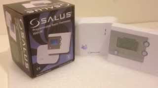 Salus RF Programmable Thermostat  RT500RF [upl. by Adiv]