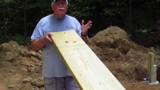 DIY Shed AsktheBuilder How to Crown Lumber [upl. by Rohclem224]