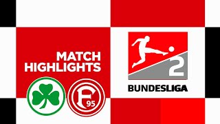 Greuther Fürth vs Düsseldorf  Highlights  2 Bundesliga 2425 [upl. by Hollie686]