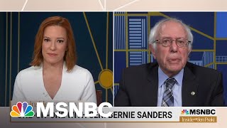 Jen Psakis exclusive interview with Bernie Sanders [upl. by Leynwad]