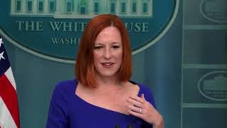 Thank you White House Press Secretary Jen Psaki says goodbye [upl. by Adlez]