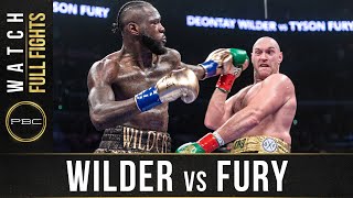 Wilder vs Fury 1 FULL FIGHT PBC on Showtime  December 1 2018 [upl. by Portie510]