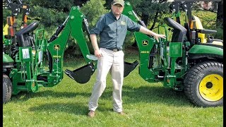 Comparing the John Deere 1025R and 2025R Compact Utility Tractors [upl. by Vachil]