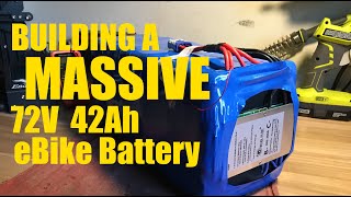 How to build a MASSIVE 72V DIY battery pack for high power ebike [upl. by Noiro]