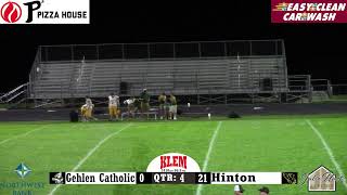 Gehlen Catholic at Hinton Football [upl. by Kavanaugh]