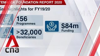 Temasek Foundation spent around 84m in past year to help over 32000 beneficiaries [upl. by Aceber]