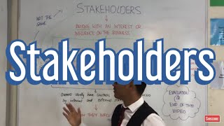 What are Stakeholders [upl. by Enamart]