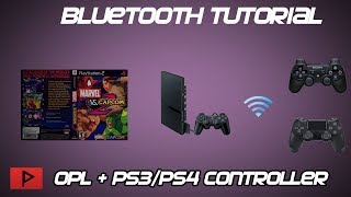 How To Use PS2 OPL Bluetooth With PS3PS4 Controllers 2018 [upl. by Poock]