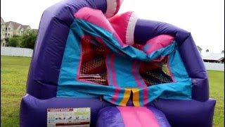 How to setup a Bouncy House  Kissimmee [upl. by Sirrom251]