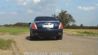 Maserati Quattroporte exhaust sound MUST hear [upl. by Llertak725]