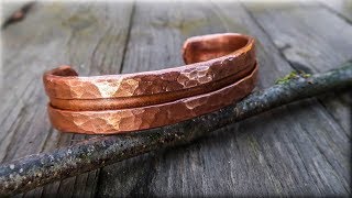 DIY Copper Bracelet  Easy [upl. by Ellehcirt]