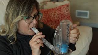 How to Use an Incentive Spirometer [upl. by Nyrad]