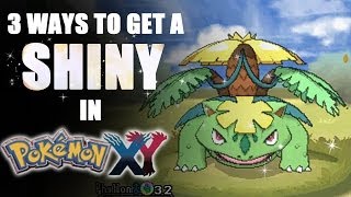 3 Ways to Get a Shiny Pokémon in X amp Y  Tamashii Hiroka [upl. by Nylloh442]