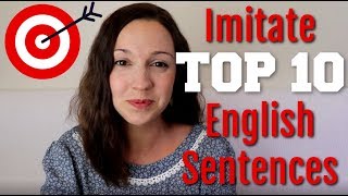 How to Pronounce TOP 10 English Sentences [upl. by Amelie]