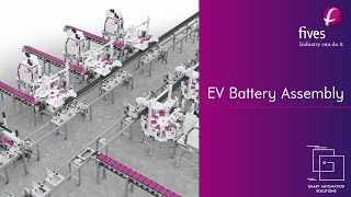 Automation Industry leading solution for EV Battery pack assembly [upl. by Binny]