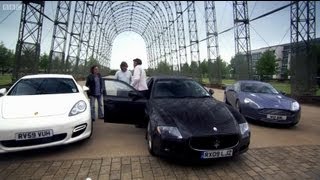 Four Door Supercars  Top Gear  Series 15  BBC [upl. by Ocko]