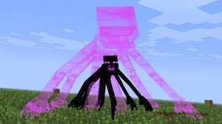 Minecraft Mod Showcase MUTANT ENDERMAN [upl. by Ztnarf]