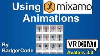 VRChat SDK3 Tutorial  Add animations from Mixamo [upl. by Everara788]