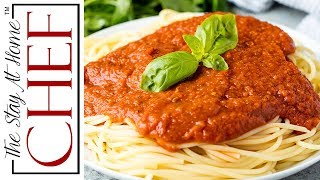 How to Make Homemade Spaghetti Sauce [upl. by Asle]