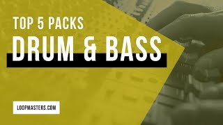 Top 5  Drum amp Bass Sample Packs on Loopmasters 2018 [upl. by Ahsyad]