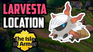 How to Catch Larvesta  Pokemon Sword amp Shield DLC [upl. by Pardoes184]