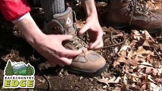 How to Lace a Hiking Boot For Better Fit [upl. by Egief]