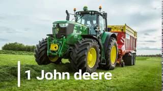 Top 10 des Tracteurs Agricoles [upl. by Octavus]