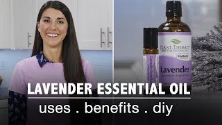 Lavender Essential Oil Best Uses amp Benefits  Quick How To [upl. by Ardnalac]