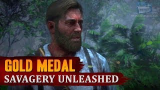 Red Dead Redemption 2  Mission 59  Savagery Unleashed Gold Medal [upl. by Na]