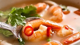 Tom Yum Soup Thai Tom Yum Goong [upl. by Novit]