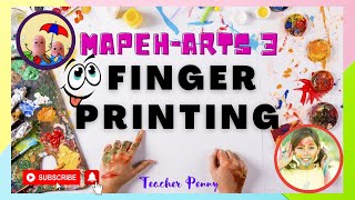 FINGER PRINTING ARTS 3 [upl. by Olenolin]