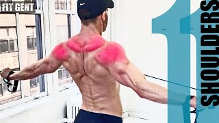 11 Resistance Band Shoulder Exercises and the Muscles they Target [upl. by Initof]