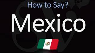 How to Pronounce Mexico CORRECTLY Spanish amp English Pronunciation [upl. by Ardiedak]