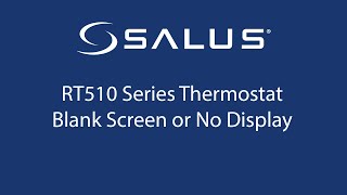 RT510 Series Thermostat  Blank Screen [upl. by Llenram691]