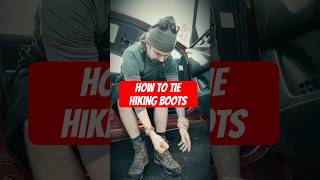 How to tie hiking boots properly [upl. by Fannie743]