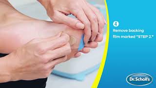 Dr Scholls  How To Use Callus Removers With Duragel® Technology [upl. by Anailuj]